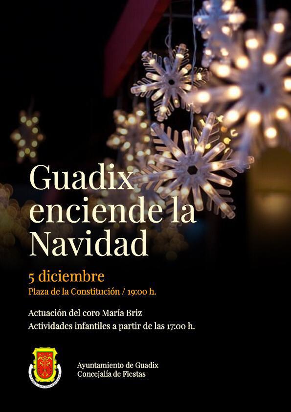 ENCENDIDO LUCES DE NAVIDAD EN GUADIX