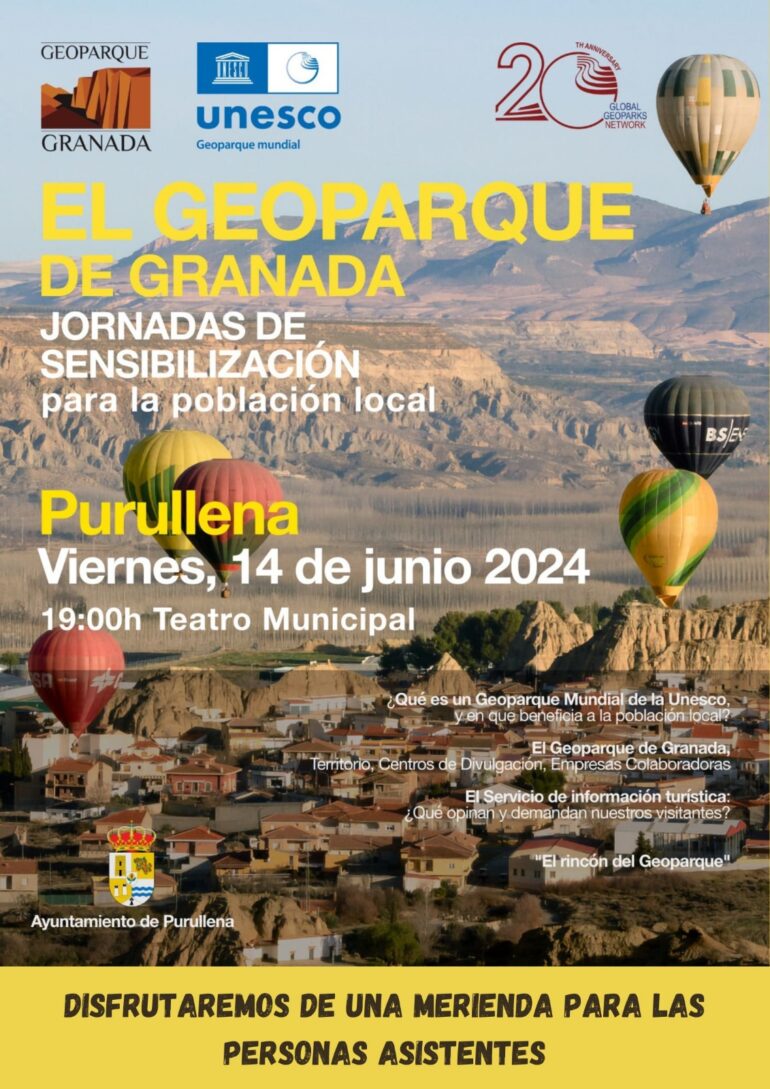 Jornadas sensibilización población local en Purullena