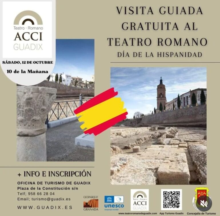 Visita guiada gratuita al Teatro Romano de Guadix